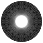 Geometric  Line Art Torus