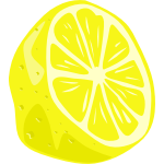 Vector image of lemon