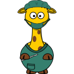 Giraffe Arzt