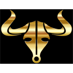 Gold Bull Icon 2