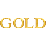 ''Gold'' typography