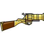 Yellow handgun