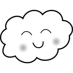 Happy Cloud - Coloring Book 