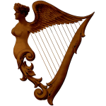 Irish harp