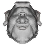 Low Poly Ogre Head