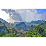 Low Poly Vietnam Valley