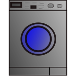 Washing machine vector icon