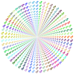 Male Symbol Vortex Prismatic