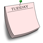 Pink Tuesday note