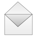 Opened envelope