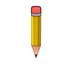 Small yellow pencil