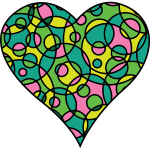 Patterned Heart 22