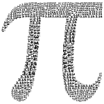 Pi number with digits