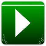 Green icon for music players