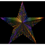 Psychedelic 3D Star Spikes