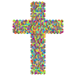 Prismatic Cross Cubes Mosaic 2