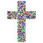 Prismatic Cross Cubes Mosaic