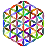 Prismatic Flower Of Life 2