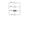 Simple parallel electric circuit