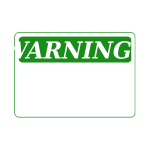 Rfc1394 Warning Blank Green