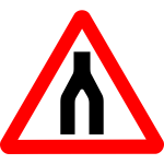 Roadsign End daul