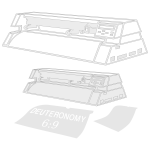 Vector illustration of plotter machine