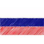 Russia flag linear 2016083159