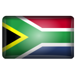 Flag of South Africa vector format