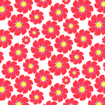 Seamless Floral Pattern Tile 3