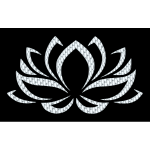 Silver Lotus Flower