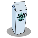 Soy milk carton