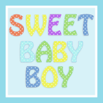 Baby boy card