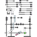 Laboratory support stands