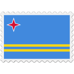 Aruba flag image