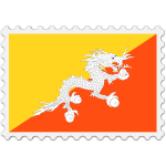 Bhutan flag image