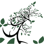 Stylized Tree With Leaves