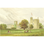 Sudeley Castle vector clip art