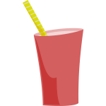 Milk shake vector image