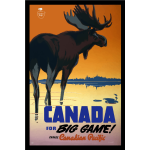 Travel poster of Canada