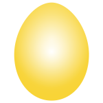 Yellow Easter Egg