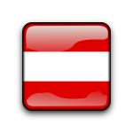 Austria flag button