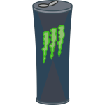 Energy drink can