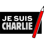 Je suis Charlie lebel vector image