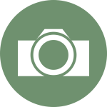 Vector image of camera icon