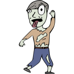 Cartoon zombie