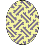 Easter egg pattern