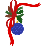 Christmas decoration vector image