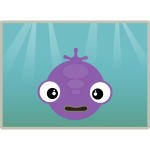 Cute fish vector illustration