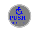 Push to open button