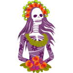 Calavera vector image